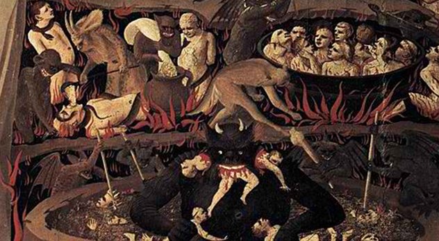 Hells last judgment by Fra Angelico