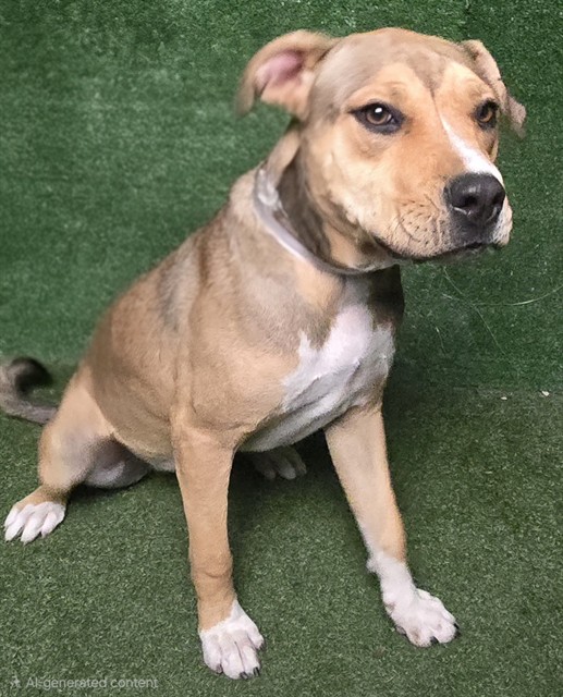 Bandit, a Pit Bull Terrier, available for adoption