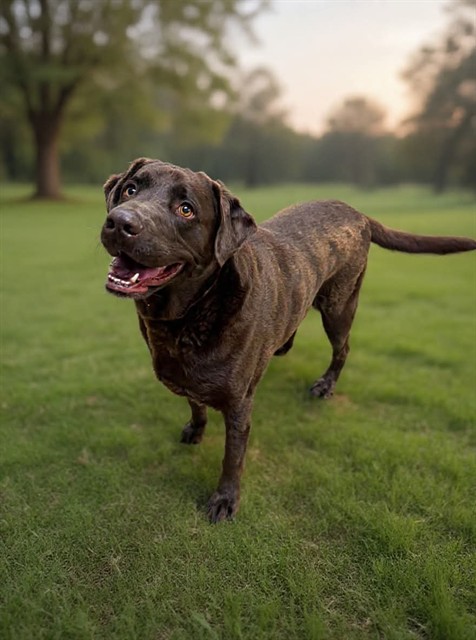Luka, a Labrador Retriever, available for adoption