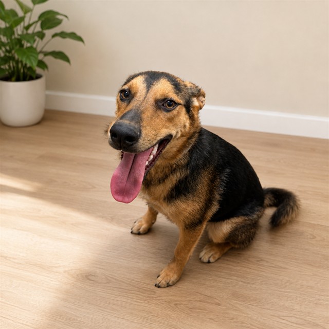 Shelly, a German Shepherd, available for adoption