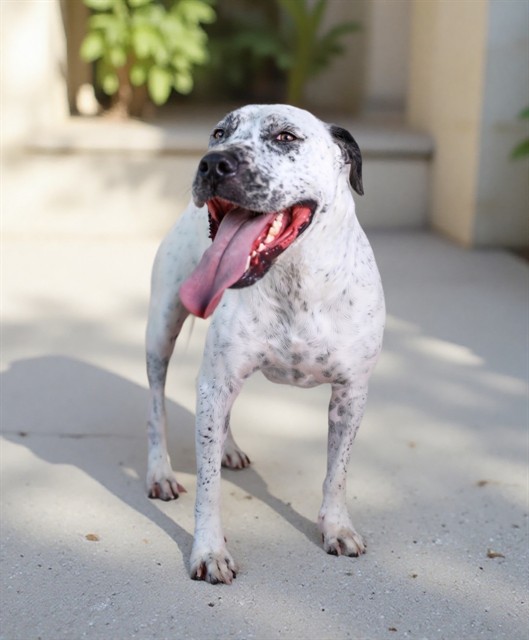Capone, a Bullmastiff, available for adoption